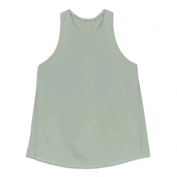 Lululemon All Tied Up Athletic Tank Top In Aquatic Green Size Small - Picture 1 of 9